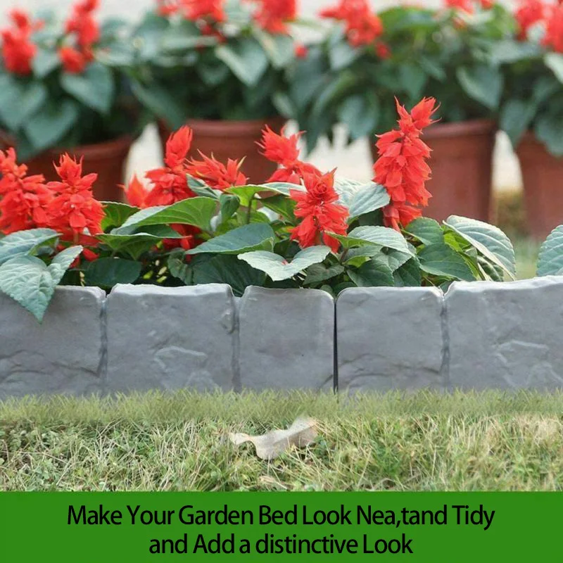 Durable Landscape Versatile Flower Bed Border Easy Installation Attractive Design Outdoor Decorations Low Maintenance Innovative