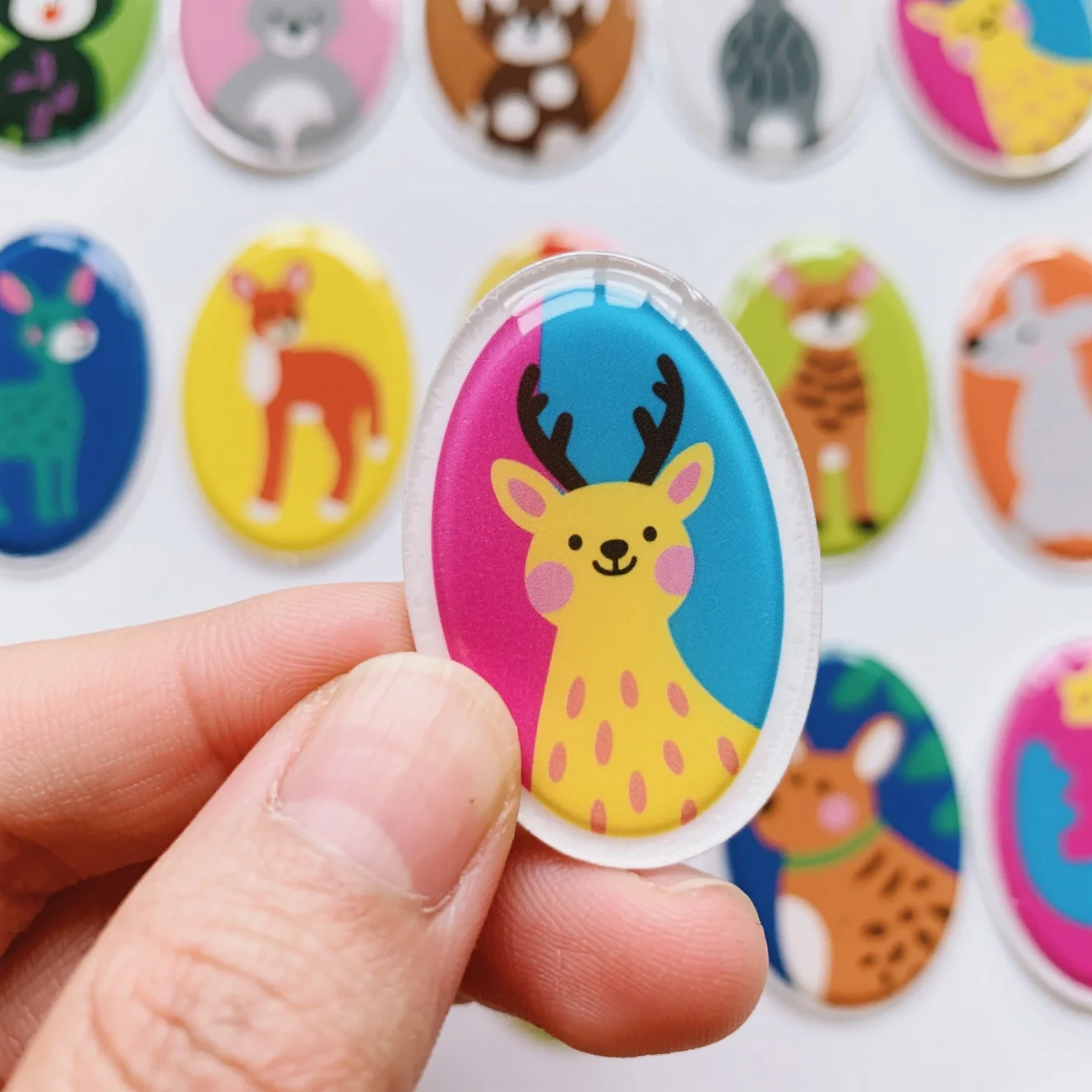 Epoxy Resin Dome Stickers For Enhanced Button And Keypad Functionality