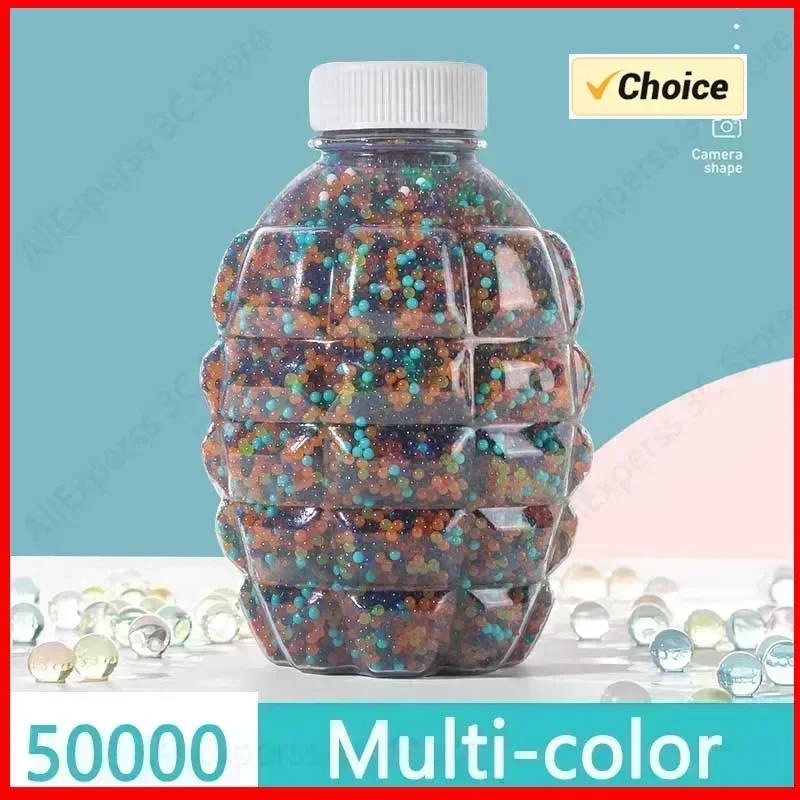 SOTpistolet Bille D'eau100000 pièces boule d'eau en croissance perles munitions pour pistolet Blaster Gel pistolet Glock pistolets jouets M416