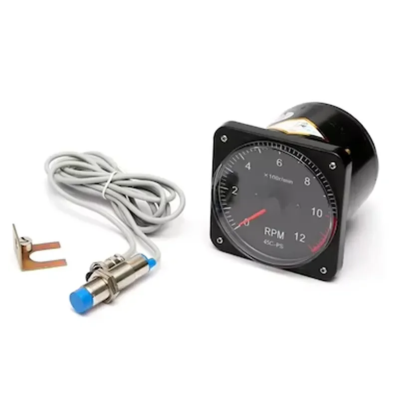 45C Marine Tachometer System 0-1200 RPM Gauge for Boat Engine Monitoring Dashboard Instrument Panel Display Meter Kit Marine