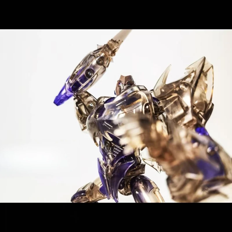 ของเล่นแปลงร่าง APC-TOYS TFP โมเดลแอ็คชั่นฟิกเกอร์เมกะทรอนสีดำโปร่งใส ของแท้พร้อมกล่อง ของสะสม ของขวัญ