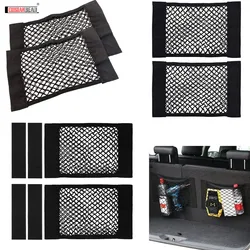 Car Seat Elastic String Net Sticker Mesh Storage Bag Auto Organizer Seat Back Bag Back Rear Storage Net Shipping Free