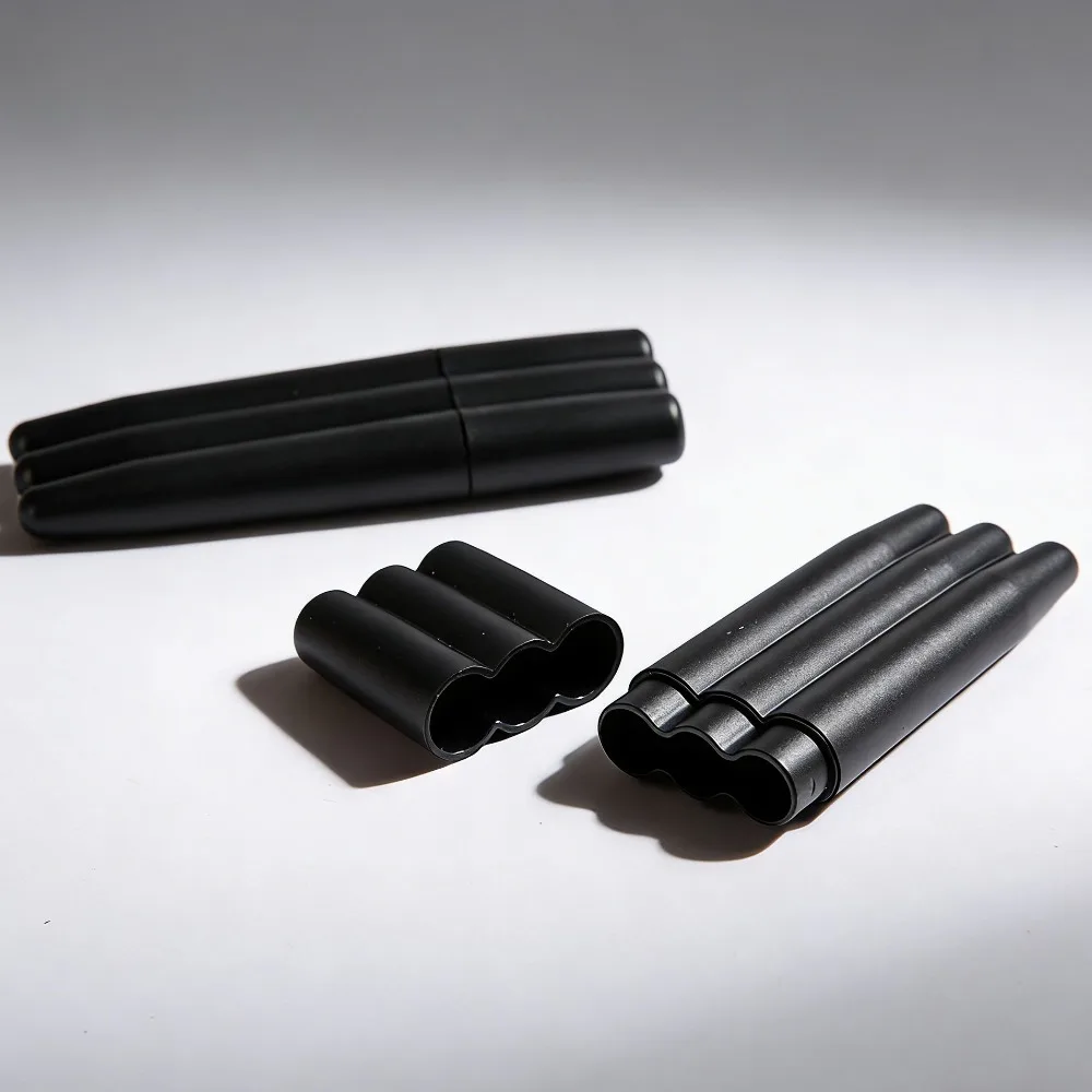 

New 3-in-1 Triple Tube Plastic Cigarette Case Smell Proof Waterproof Airtight Sealed Storage Box Ideal Smoking Accessory Gift fo