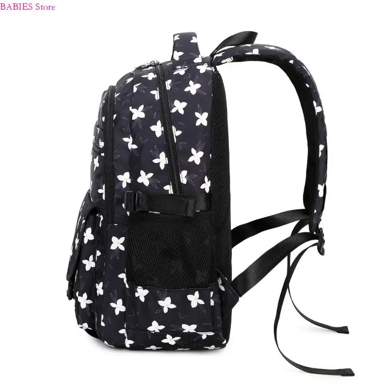 

C9GB 3pcs Practical School Bag Large Capacity Backpack with Pencil Case Lunch Bag