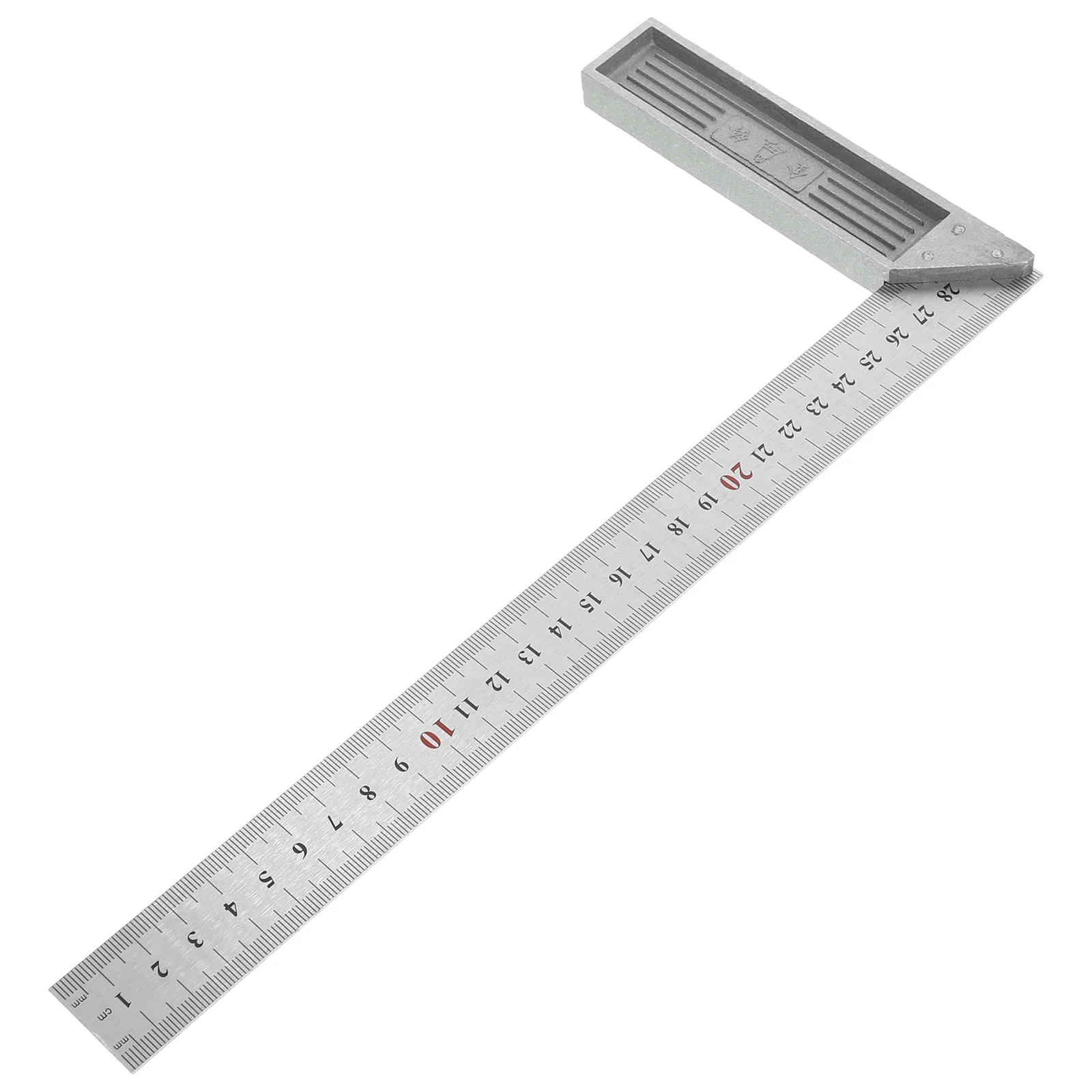 Right Angle Steel Ruler Rulers L-square Mechanic Tools Carpenters for Mechanics