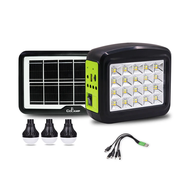 

CL-01 Portable Solar Light All-in-One Rechargeable Lithium Battery System for Camping Charging Mobile Phones