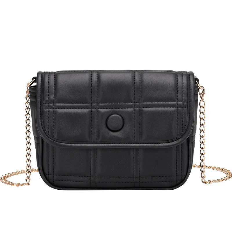 Pressure Grid Small Square 2024 Ladies Foreign Trade Small Women's Fashion Mobile Casual Shoulder Bag