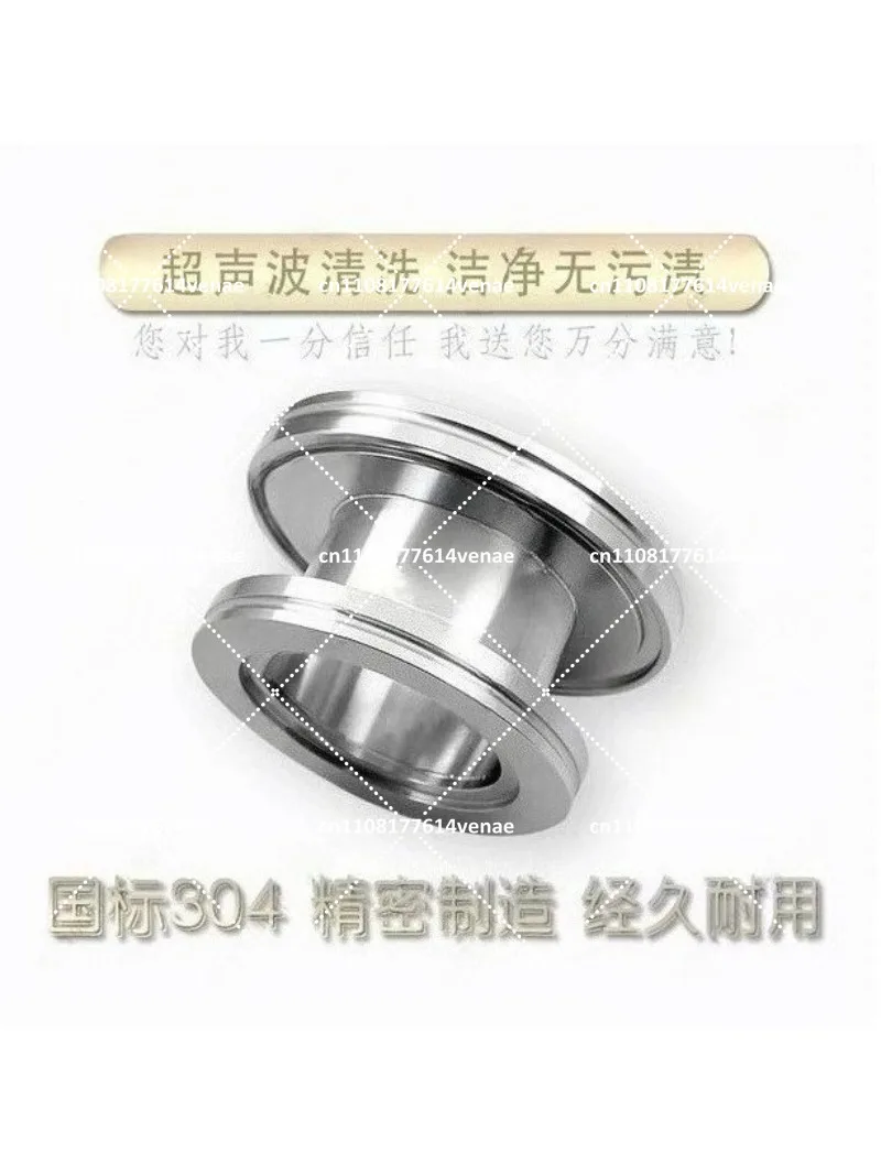 ISO Vacuum Straight Reducer Flange Size Conversion Adapter ISO63 80 100 160 250 320