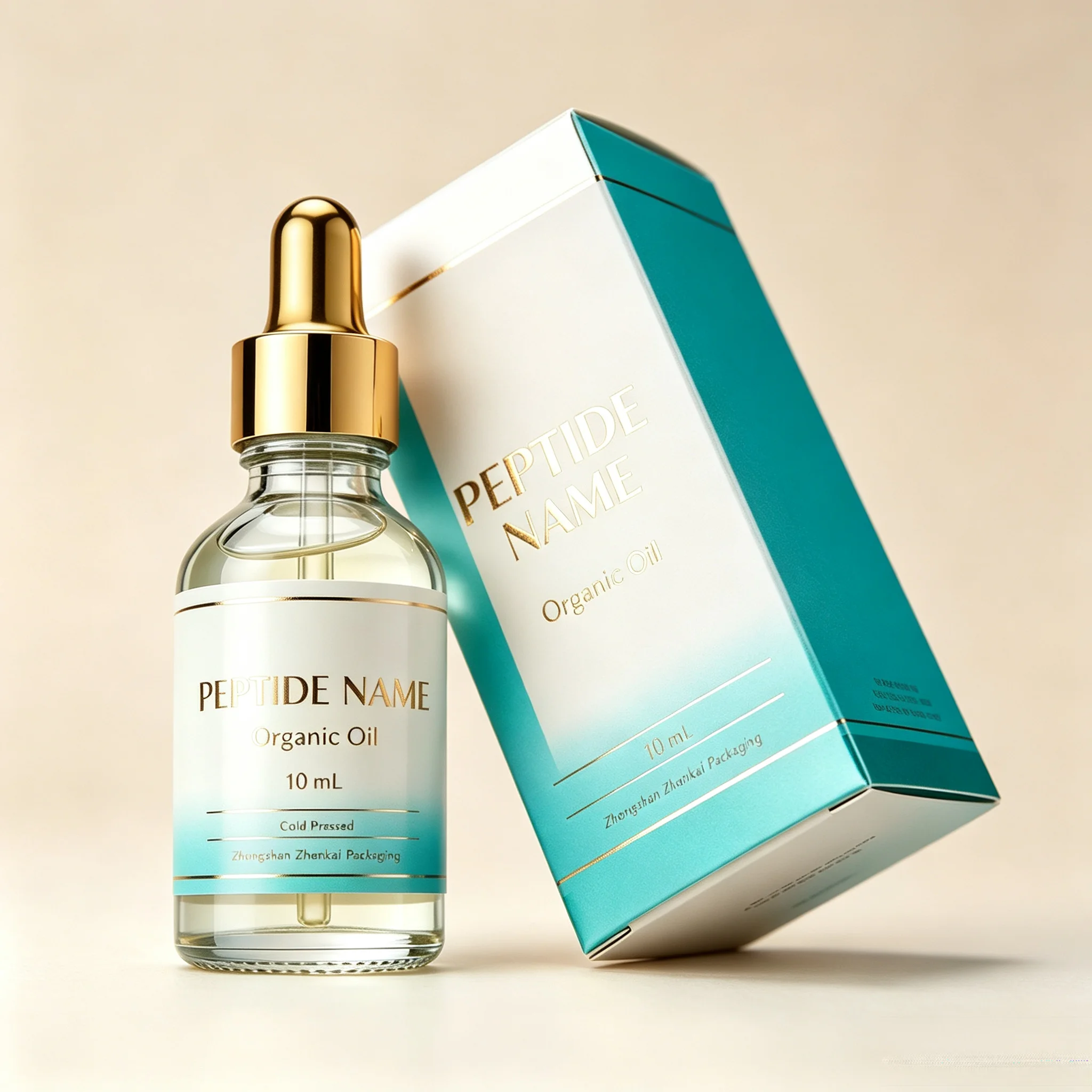 สติกเกอร์ไวนิล HD กันน้ำแบบติด - Luxury Skincare Labels บทวิจารณ์และราคา