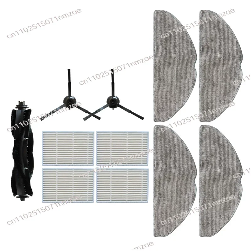 

For L10 / For R1D Edge Vacuum Cleaner Main Side Brush Filter Mop Cloth Kit For V20 / For D10