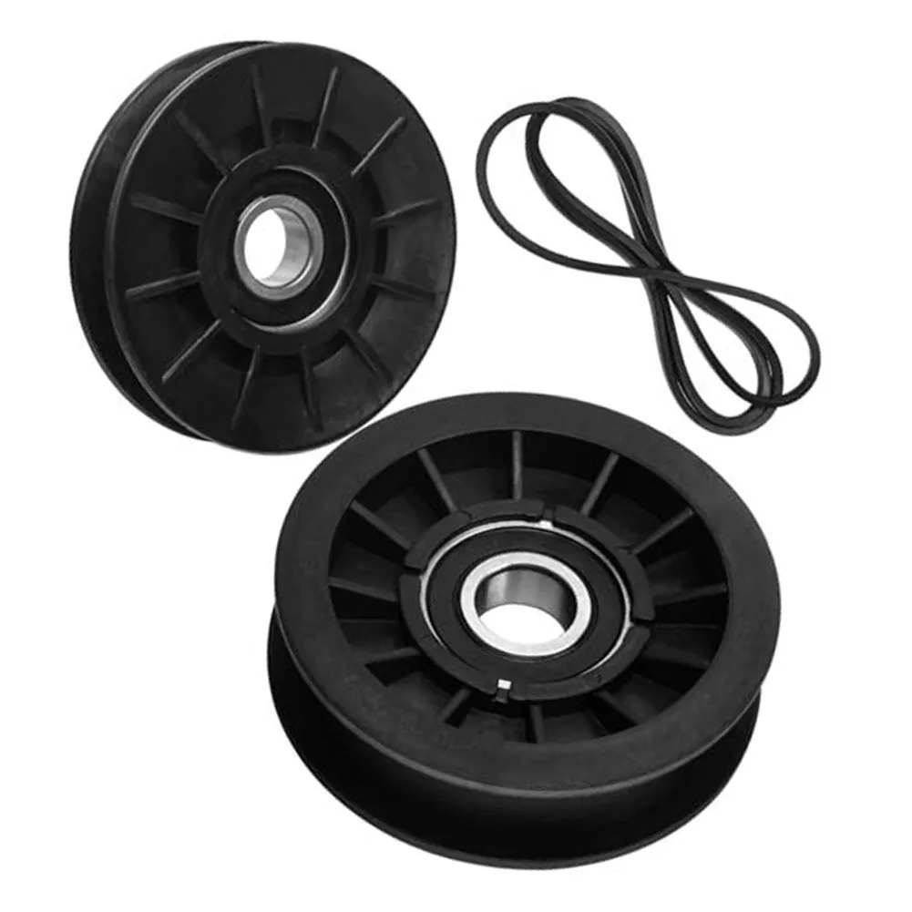 

Replacement Idler Pulley and Drive Belt for Cadet For Craftsman Lawn Mowers Fits Models 756 05024 756 05032 and 754 05027 Parts