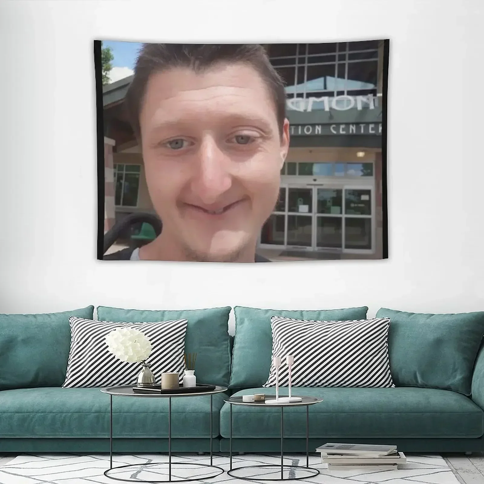 

Daniel Larson selfie Tapestry Wall Decoration Items Wall Art Custom Funny Tapestry