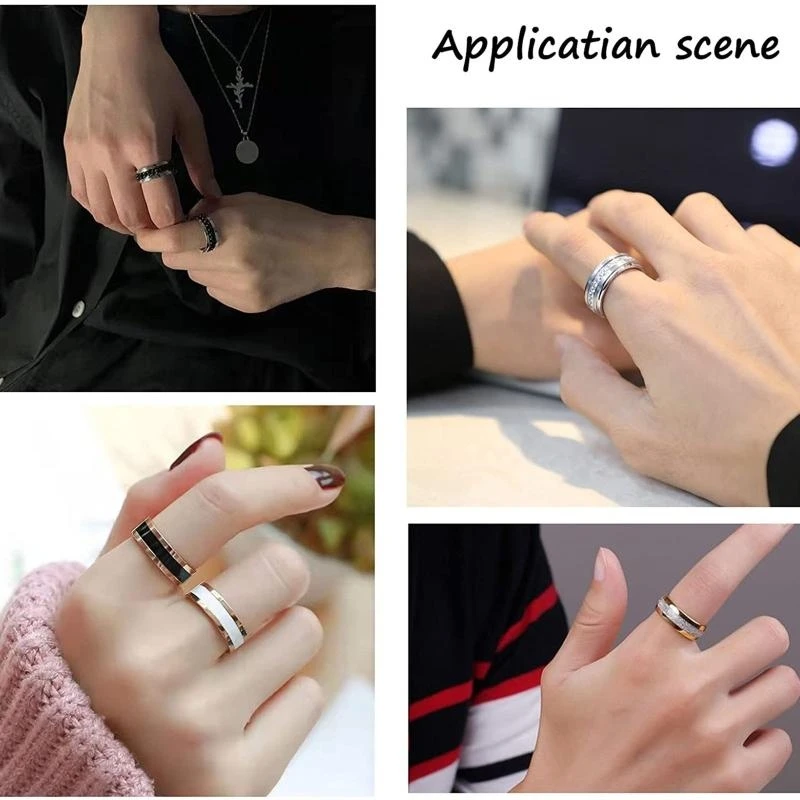 6 -pcs -Ringe Kernlank