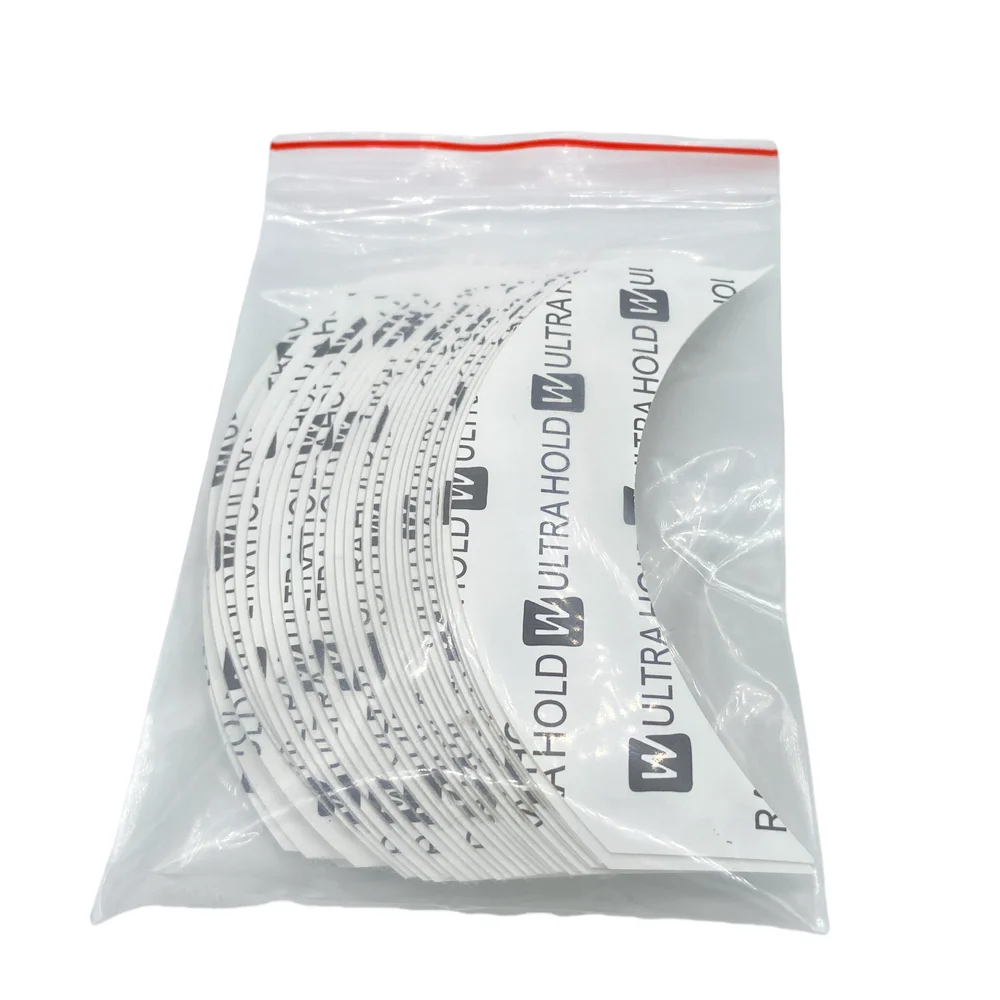 Ultra Hold Lace Front Tape, Double Sided Tape, Toupee Wig Adhesive, White, Arc, 36 PCs, 7.6 cm * 2.2 cm