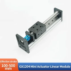 GX1204 Mini Actuator Linear Module Stage With MGN12 Rail Fit Nema 17 23 57mm Stepper Motor For CNC 3D Printer Z Axis