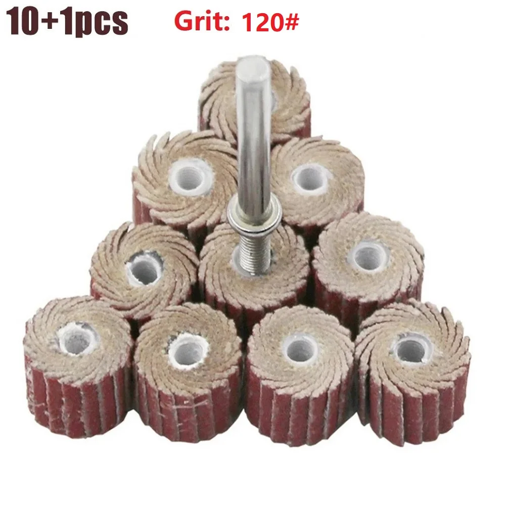 Manicure For Pedicure Rotary Grinding Wheel 10pcs Tools Wheel Abrasive Flap Flap Wheel Rotary Tool Sanding Disc