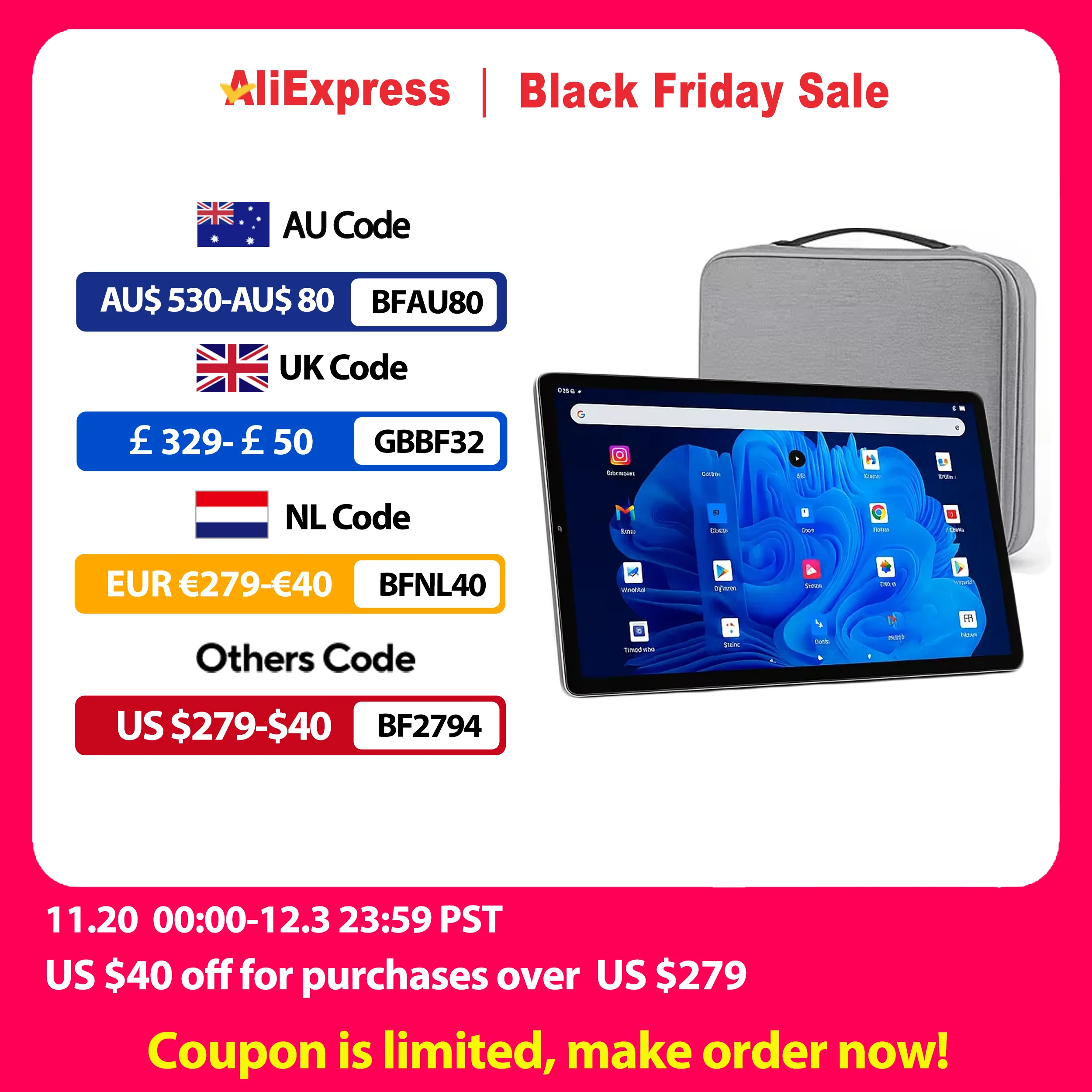 Nueva tableta ultrafina Android 15 de 21,5 pulgadas con soporte y bolsa plegables cámara de 13MP batería de 47Wh 6G 128G PC de memoria grande 1920*1080P