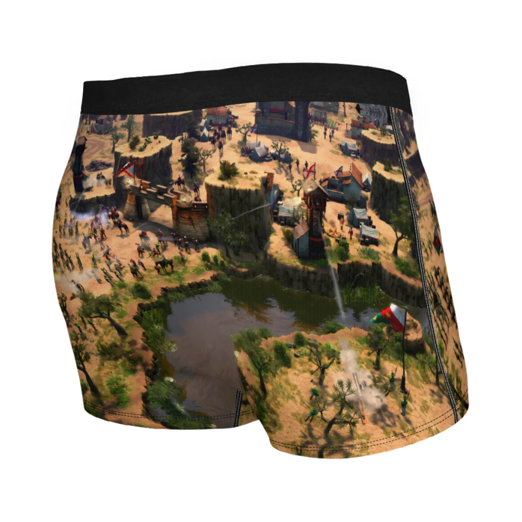 Age of Empires Game Tribe Underpants Breathbale Panties Male Underwear VentilateShorts Boxer Briefs