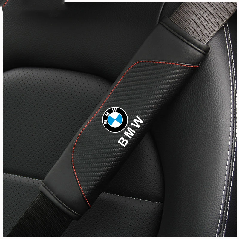 Car Seat Belt Cover Shoulder Protector Cushion Pad For BMW X1 X3 X4 X5 E46 E90 F20 E60 E39 F10 M1 M2 M3 M5 M6 E87 Accessories - view 3