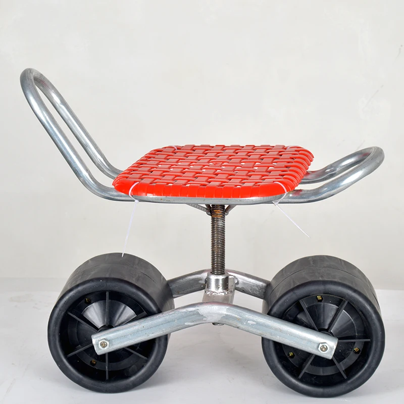 Picking Cart Lazy Stool Thickened Moving Rotating Lifting Lazy Cart Working Stool Trolley Stool Small Board Stool