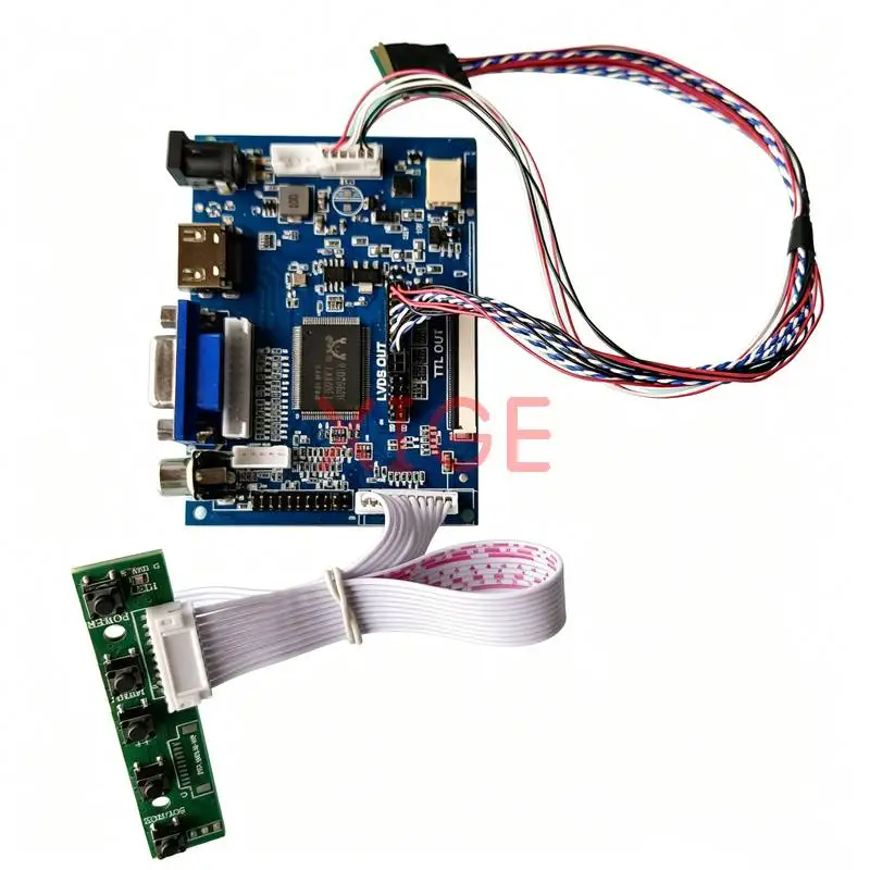 

For B101XTN01 CLAA101WA LTN101AT03 N101BGE Controller Board Kit 1366x768 Laptop Display Matrix LVDS-40 Pin 1366*768 AV+HDMI+VGA