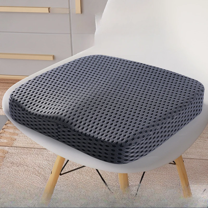 

4D Mesh Memory Foam Seat Cushion Office Car Seat Cushion Comfortable and Breathable Chair Stool Seat Cushion