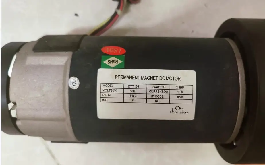 

Treadmill dc motor ZYT102 2.5HP 180V DC 10A 5400RPM