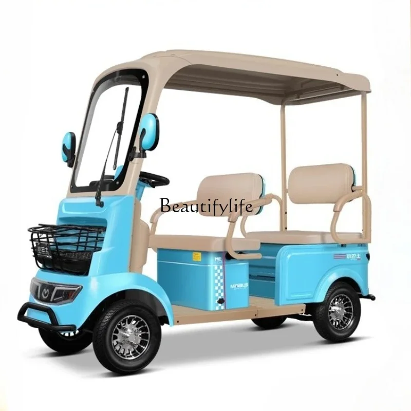 

pg46New minibus A7 electric four-wheeler with shed passenger and cargo dual-purpose shuttle car for the elderly