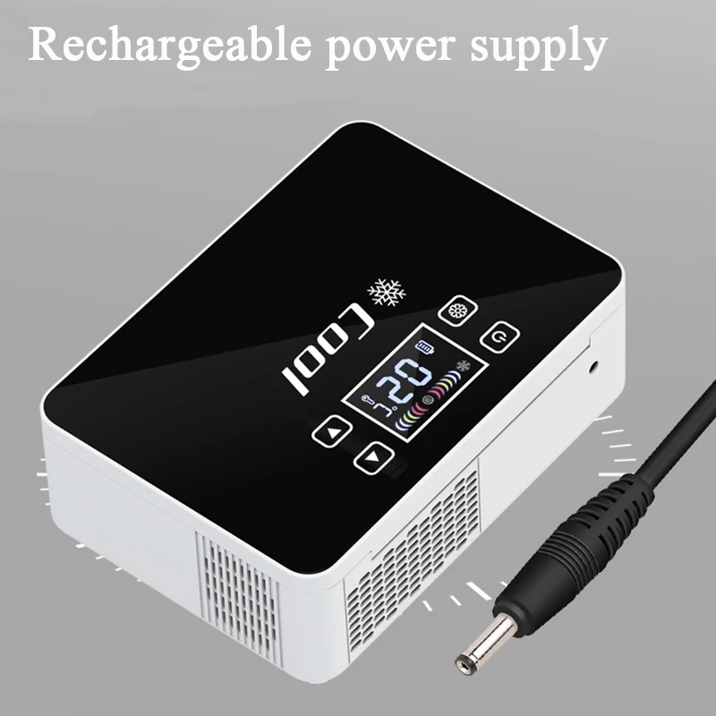 Car Household Insulin Refrigeration Box Portable Rechargeable Mini Medicine Refrigeration Box Electric Fridge Icebox Cooling Box