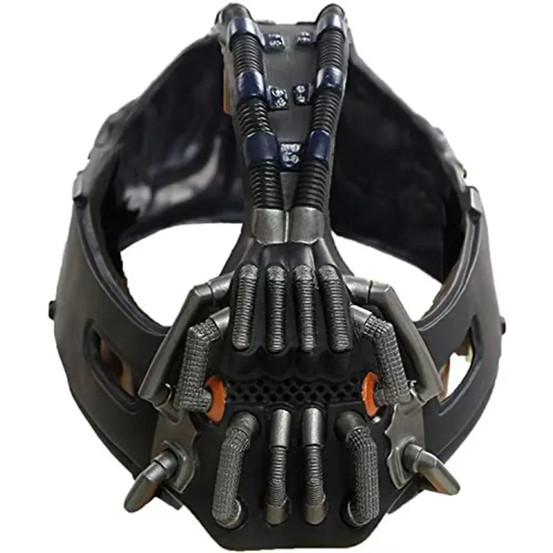 Horror Role Play Head Cover Clothing Bane Mask Movie The Dark Knight Cosplay Latex Mask Halloween Party Adult Helmet