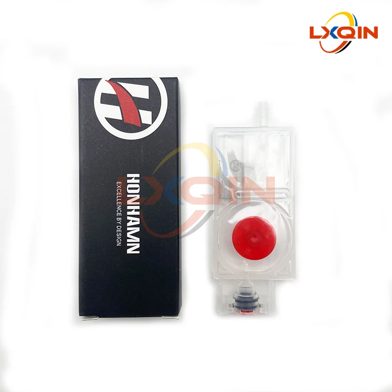 LXQIN High Quality Ink Damper for I3200/DX5/XP600/4720/I1600 Head HONHAMN Dumper with Red Circle for Eco Solvent Printer