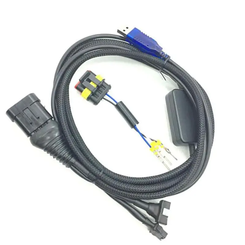 A82M-For LPG/CNG Automobile Oil To Gas Data Cable Featuring A Variety Of Debugging Joint Jumper Pins Gas Auto Accessories