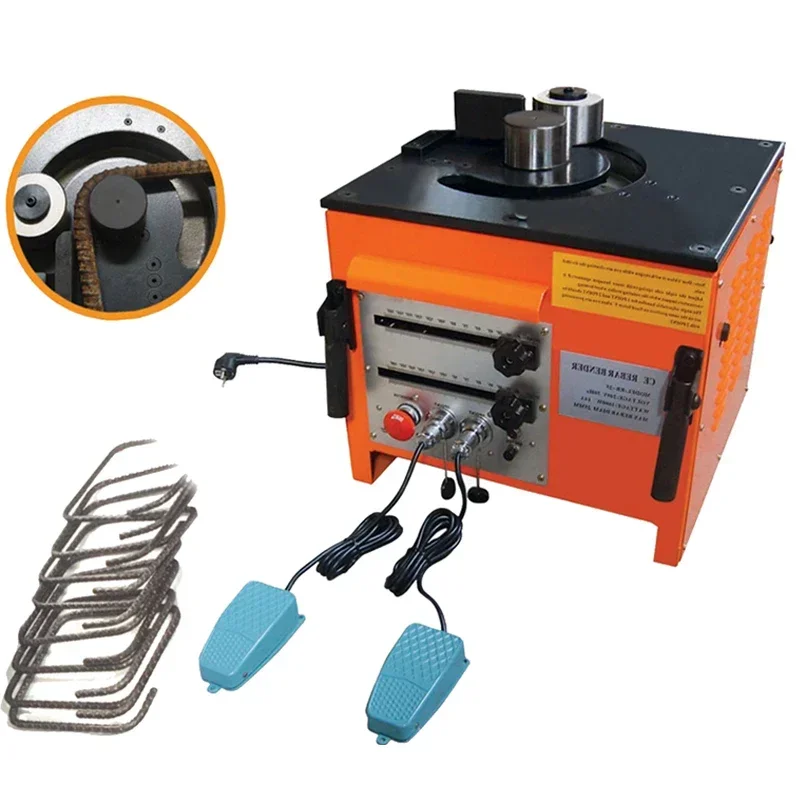 

Hot salesHot salesRB-25 Electric Hydraulic Rebar Bender Cutter W/ Foot Pedals 1700W 110V Bending Speed 5-6S 6mm-25mm for Bending
