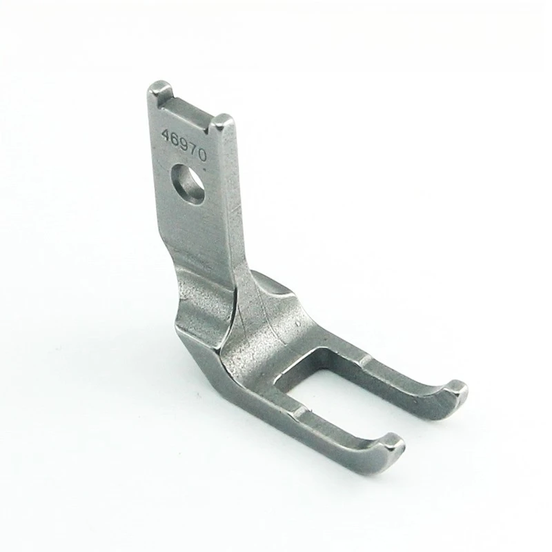 Golden Wheel 335 Small-Hook High-Arm Topstitching Set: Grooved Plate, Feed Dog & Twin Presser Foot (Industrial Parts) view 3