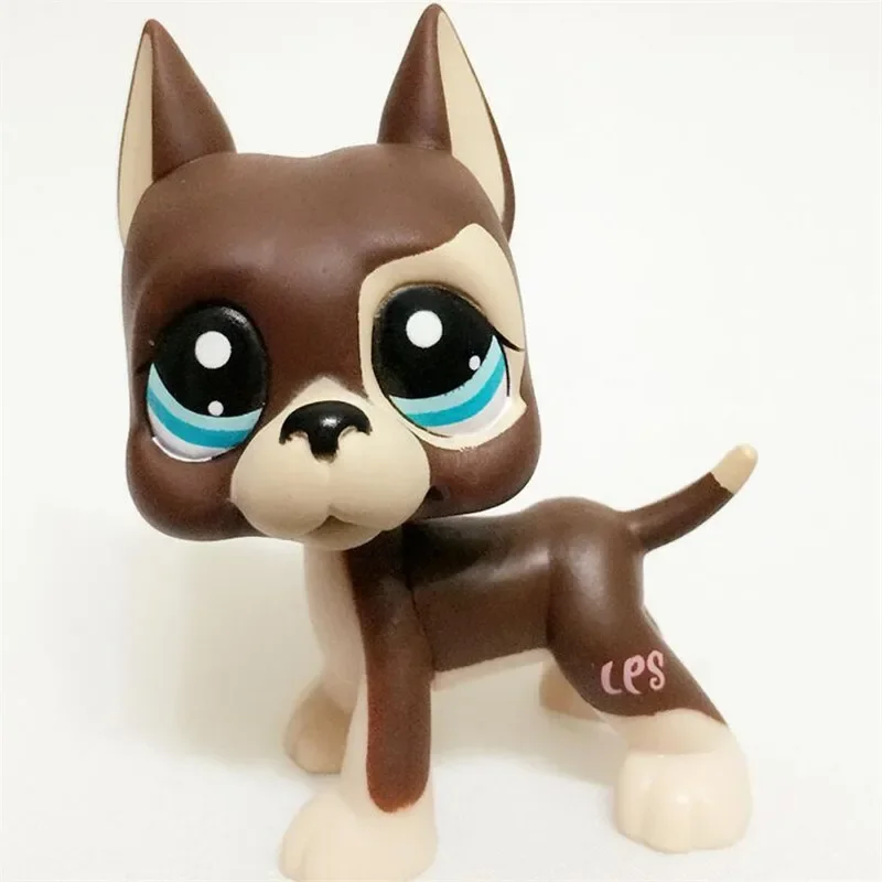 LPS CAT Rare Pet Shop Toys Stands Short Hair Cat Original Kitten Husky Puppy Dog Fox Cute Animal Old Collection Figures