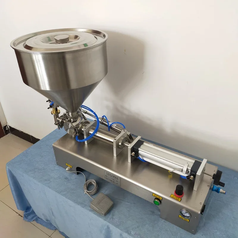 

PBOBP Paste Liquid Filling Machine Commercial Dispenser Filler Adjustable Oil Honey Bottle Filling Machine Filler