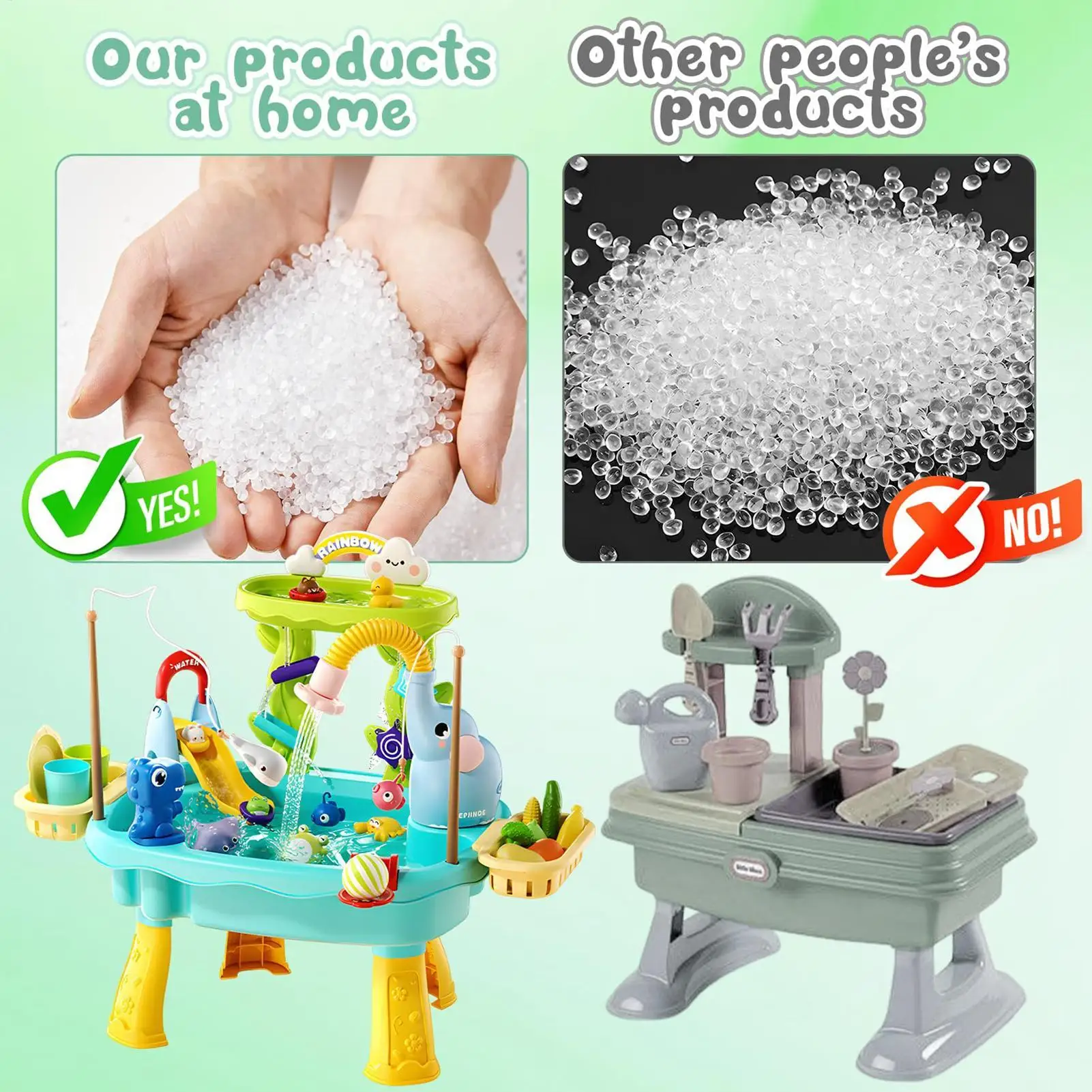 Elektrischer Sand- Und Wassertisch Mit Wasserhahn Und Spielzeug_voghion.com