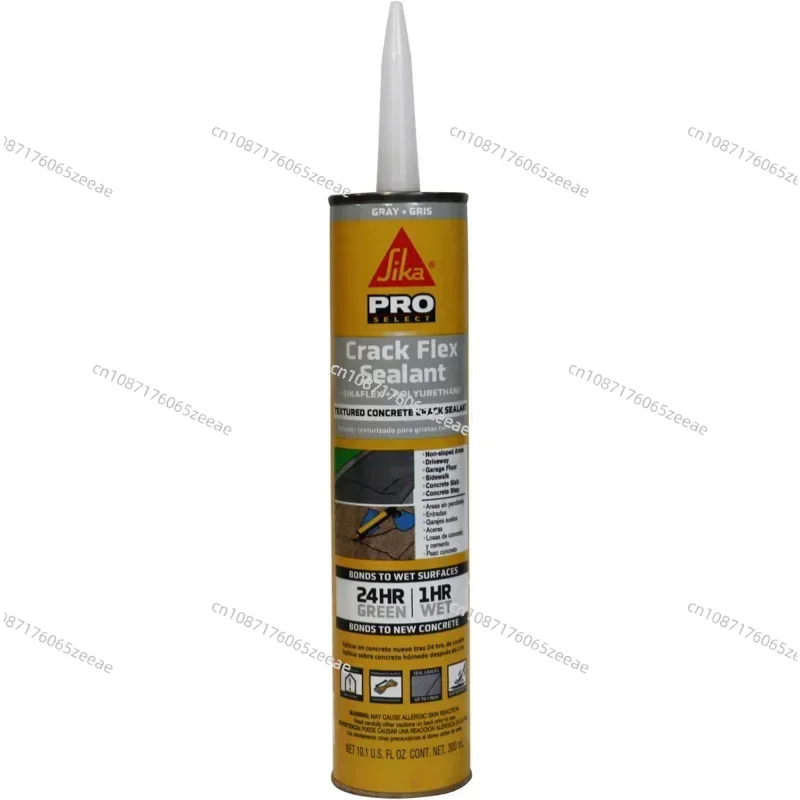 Asphalt & Concrete Sealant Bundle 6 9 Fl.oz. 410 Black Cartridges  1 10.1 Fl.oz. Gray Sikaflex Crac