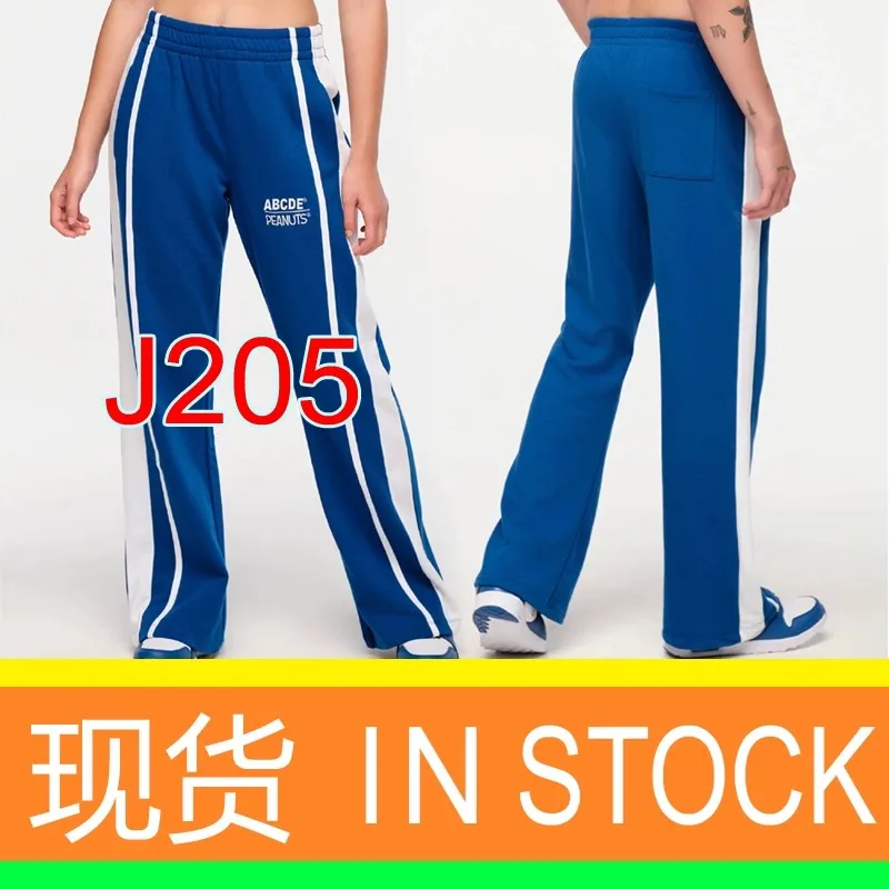 ABCDE Men's and Women's Gym Wear Dancing Athleisure Running Cotton Thin Terry Loose Pants Co-branded New J205