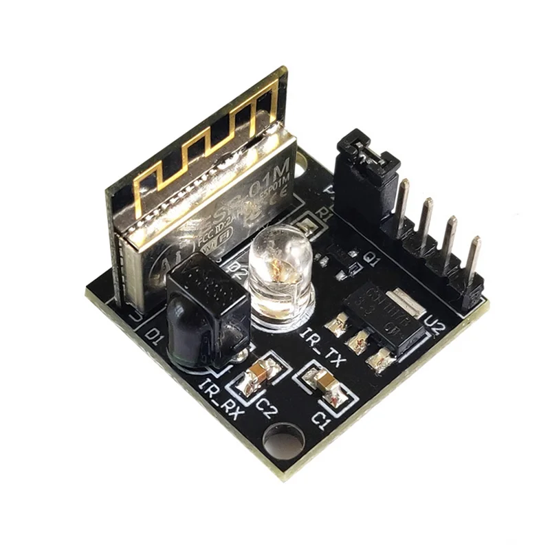 ESP8285 ESP-01M IR Transceiver Wifi โมดูลไร้สายรีโมทคอนโทรลการพัฒนาบอร์ดการเรียนรู้ Esp 8285 ESP-01M