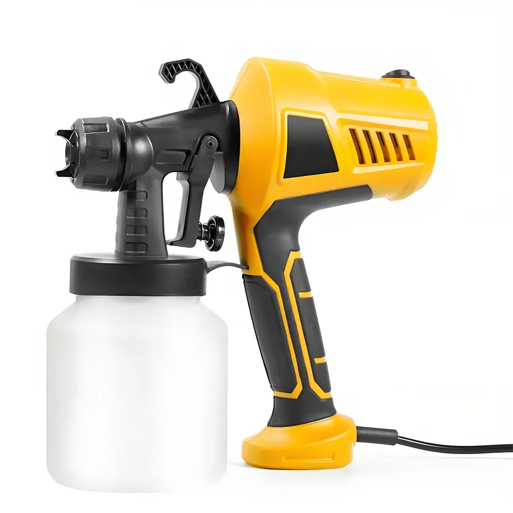 

800ML Electric Spray Gun Portable Paint Sprayer Auto Furniture Coating Airbrush High Power Painting Tool 220V EU Plug