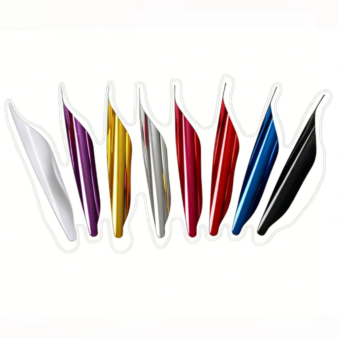 

50Pcs Premium Quality 1.8inch Spiral Spin Vanes Right Wing Feather With Self Adhesive Tape DIY Arrow Making Archery Accessories