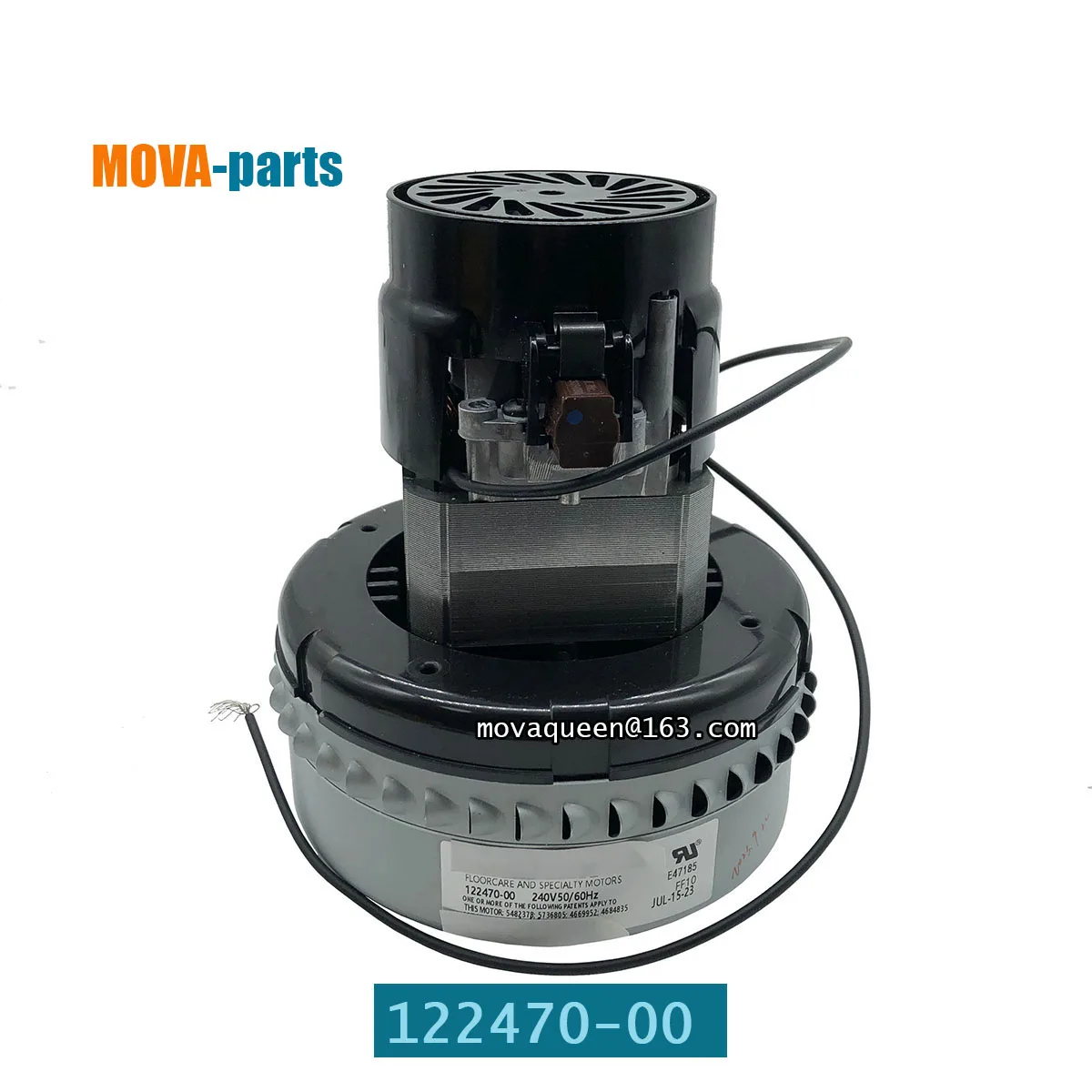 Pure Copper 122470-00 Suction Pump Motor For Vacuum Suction Machine Stuffing Machine Steam Cleaner Spare Parts