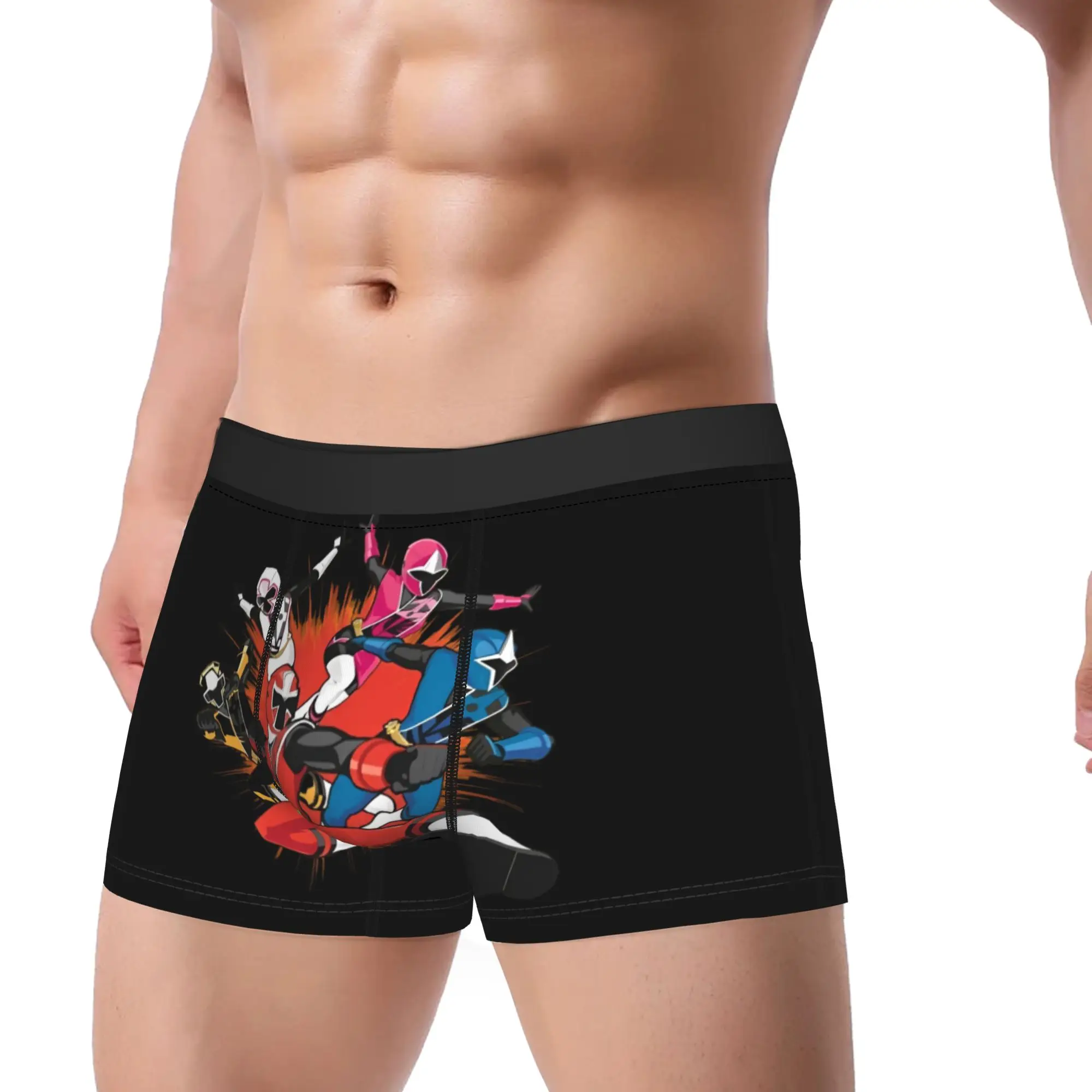 adults 18 plus Ranger Fight boxers  Underpants Homme Panties Men's Underwear Ventilate Shorts Boxer Briefs