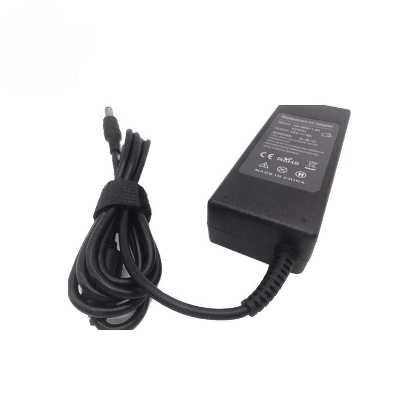 Carregador portátil para Toshiba, adaptador, 15V, 5A, 75W, 6.3x3.0mm, A10, M10, A2, A9, M2, M5, M9, A600, M500, r500, M400, J4, J70, J63, 6000