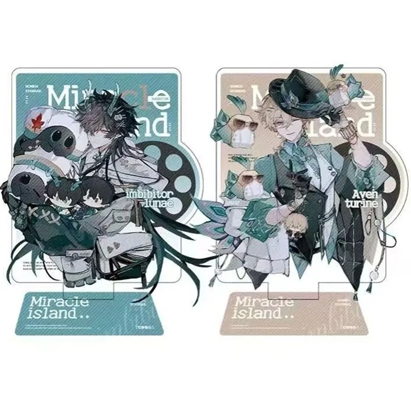 Game Cartoon  Aventurine Kakavasha Dan Heng·lmbibitor Lunae Dan Feng Acrylic Figure Stand Model Tabletop Toy