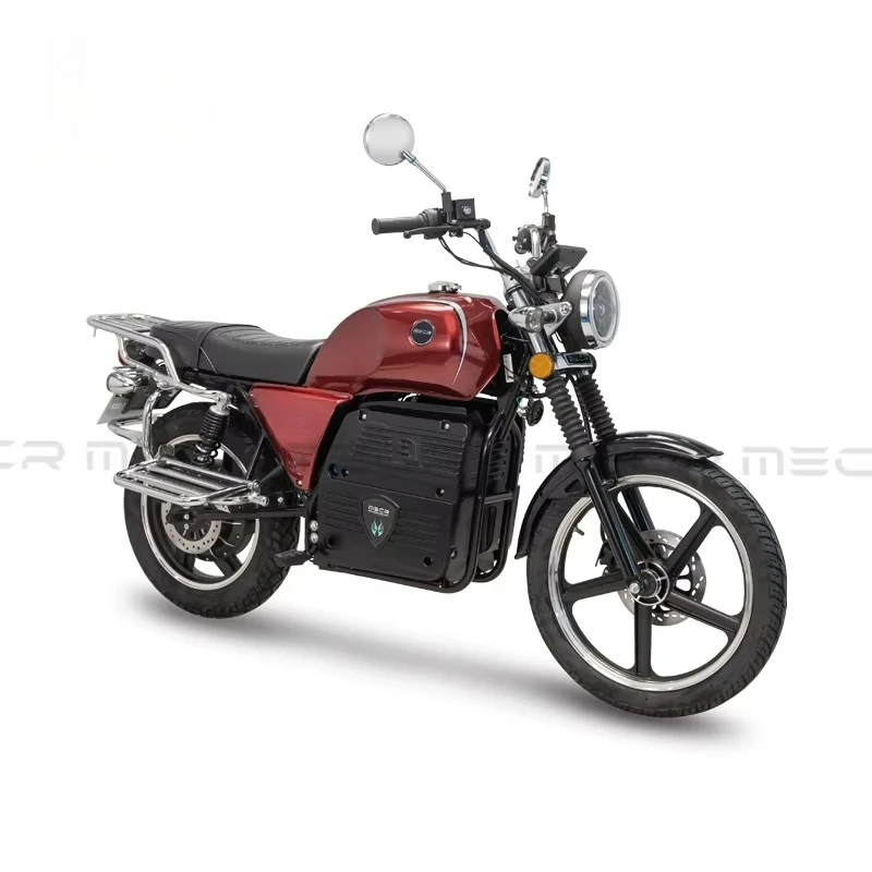 72V High Speed 85km/h Electric Motorcycle Adult Retro E-Motorbike Energy Saving Street Bike for Delivery & Commute