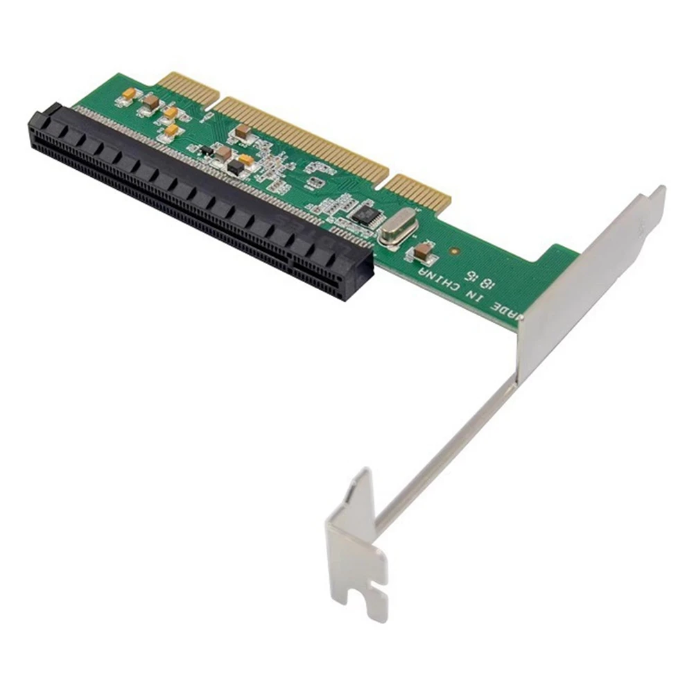 

Adapter Card Computer Mainboard PCI to PCI-E16X Slot Adapter Expansion Card PXE8112 Chip Driver-Free Adapter-AB01