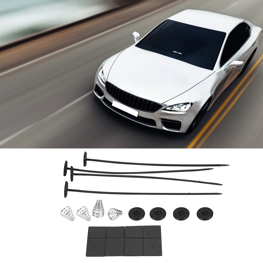 1 Set Car Electric Cooling Radiator Fan Mounting Tie Rod Kit Bracket Universal