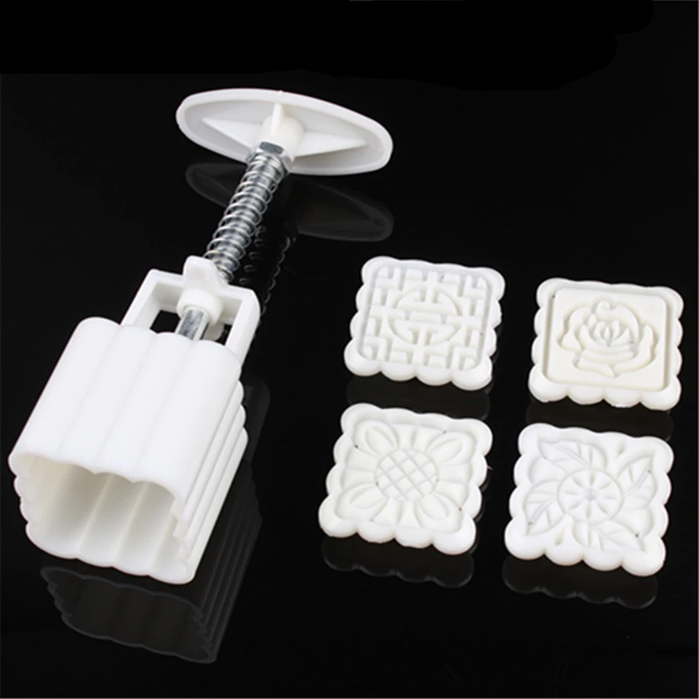 

Square Moon Cake Mould Suitable for 50g Homemade Moon Cake Fondant Baking Tool Kitchen Gadget Baking Tools Kitchen Gadgets